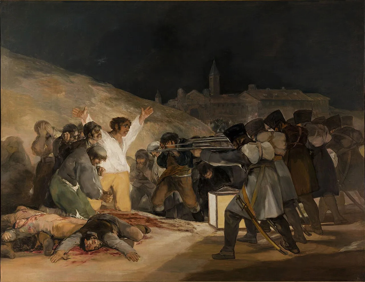 El 3 de mayo de 1808, obra de Francisco de Goya en el Museo del Prado
